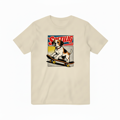 Sortilg Cream Beige T-Shirt