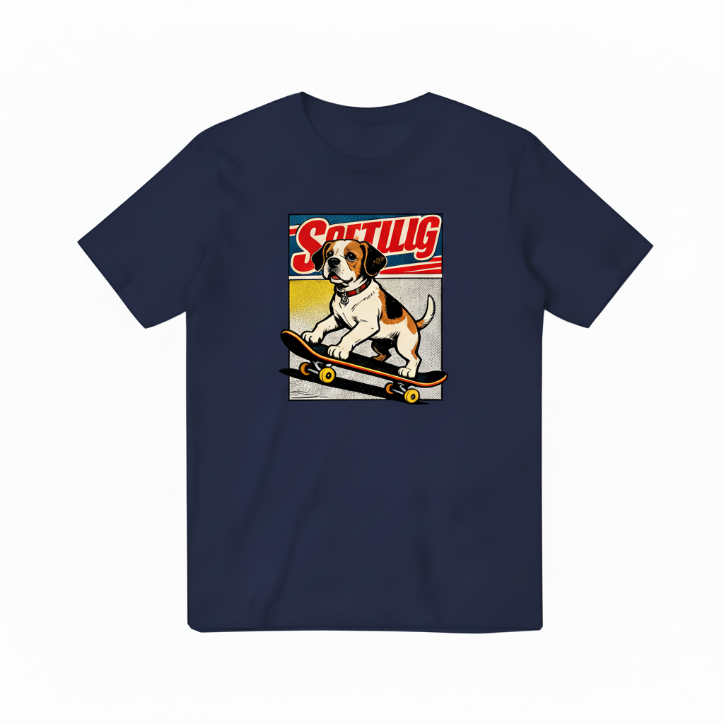 Sortilg Navy Blue T-Shirt
