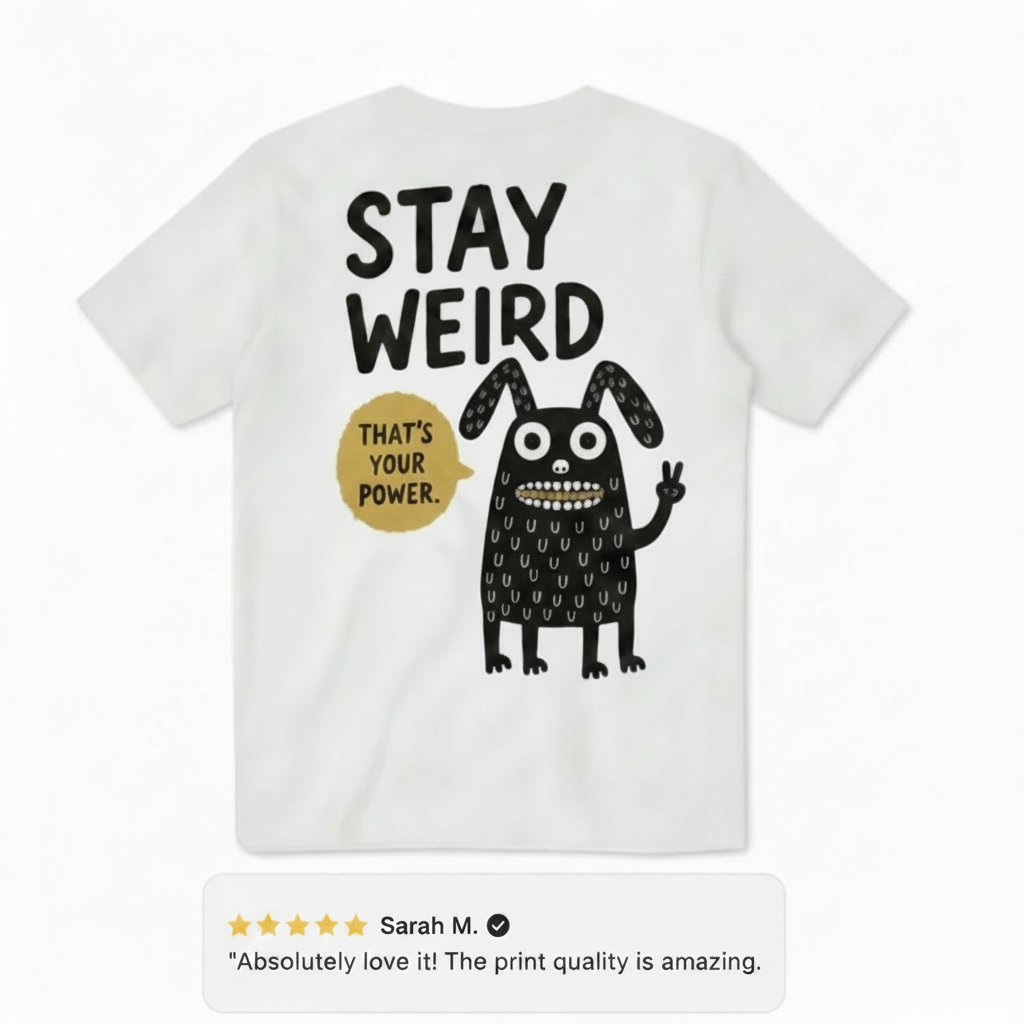 Stay Weird 主图优化版