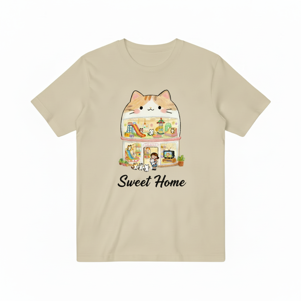 Sweet Home Beige T-shirt