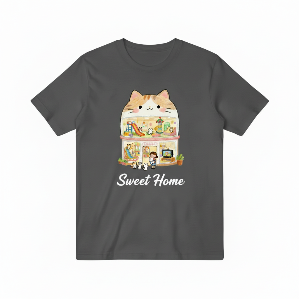 Sweet Home Dark Gray T-shirt