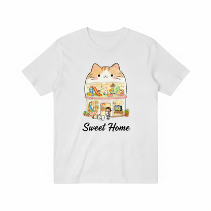 Sweet Home T-shirt E-commerce White Background