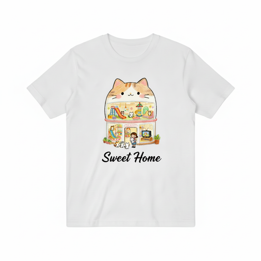 Sweet Home T-shirt E-commerce White Background
