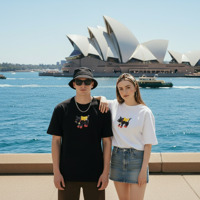 Sydney Opera House standing pose