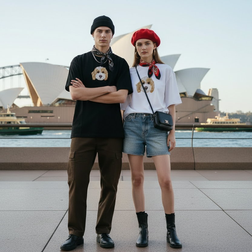 Sydney Opera House standing pose