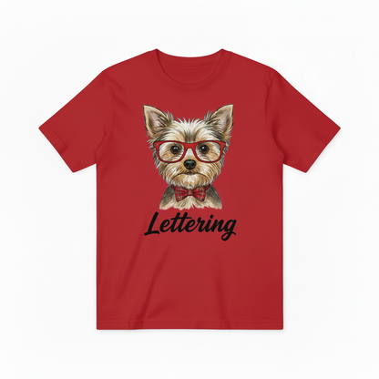 Yorkshire Terrier Graphic Cotton T-Shirt T2001