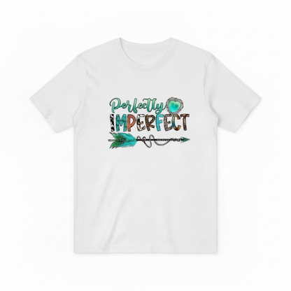 白色T恤完美不完美设计