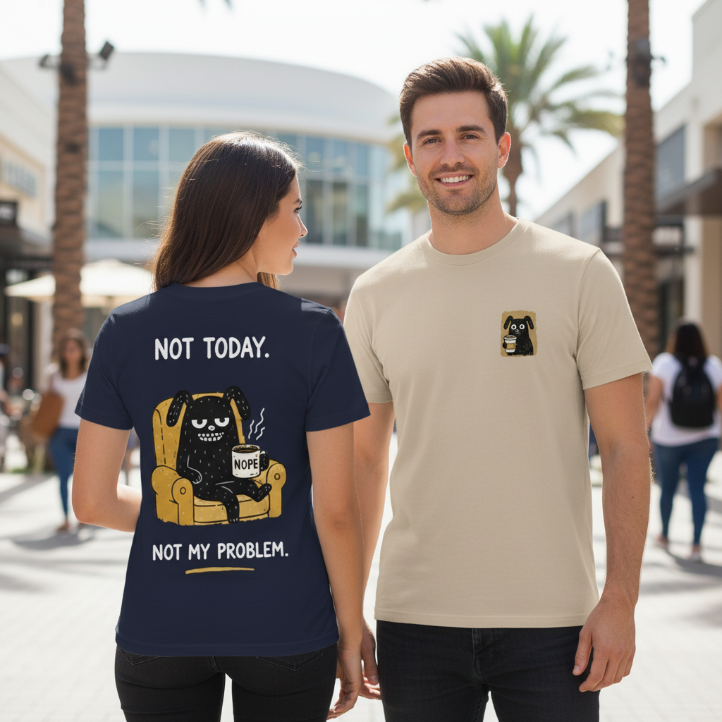 Not Today Not My Problem Tee