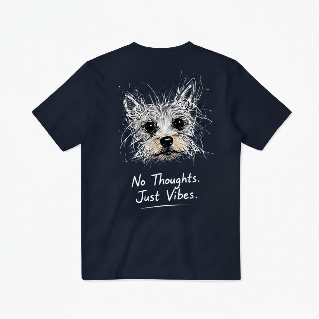 No Thoughts Just Vibes Tee