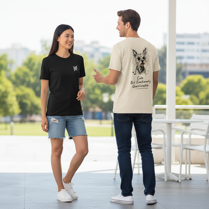 Cute But Emotionally Questionable Tee