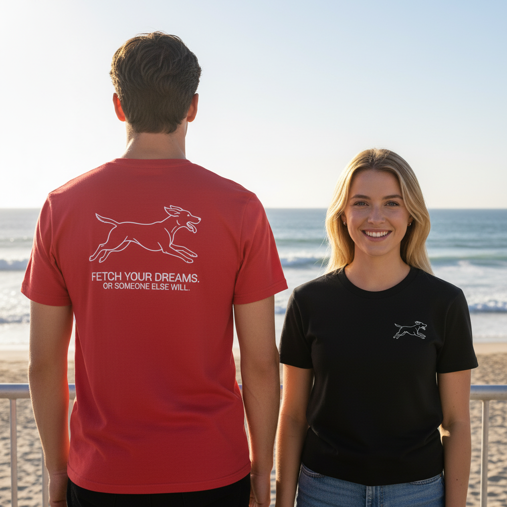 Fetch Your Dreams Dog Tee