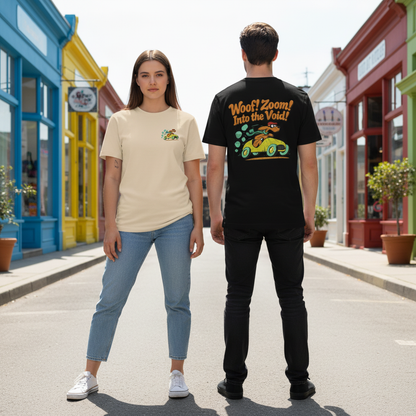 Woof Zoom Into the Void Tee