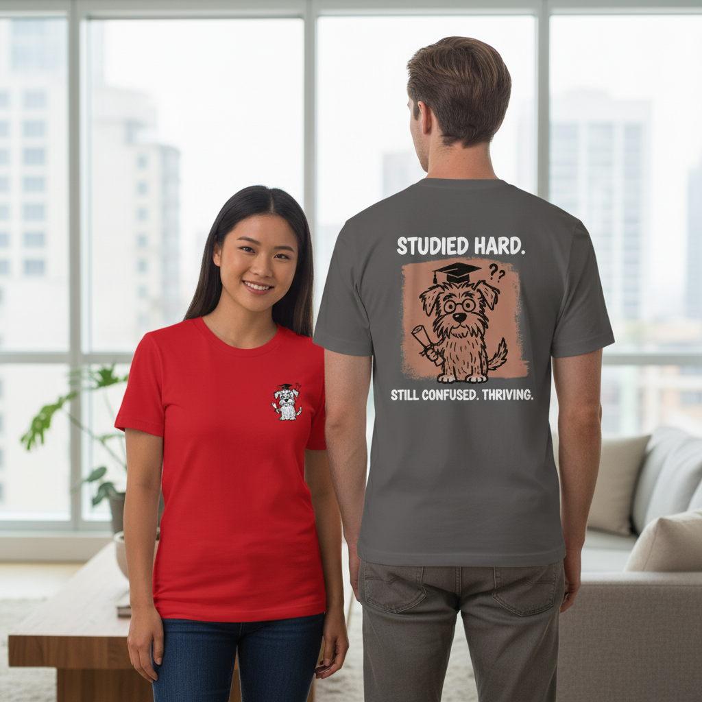 Studied Hard Still Confused Tee