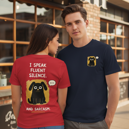 Silence & Sarcasm Dog Tee