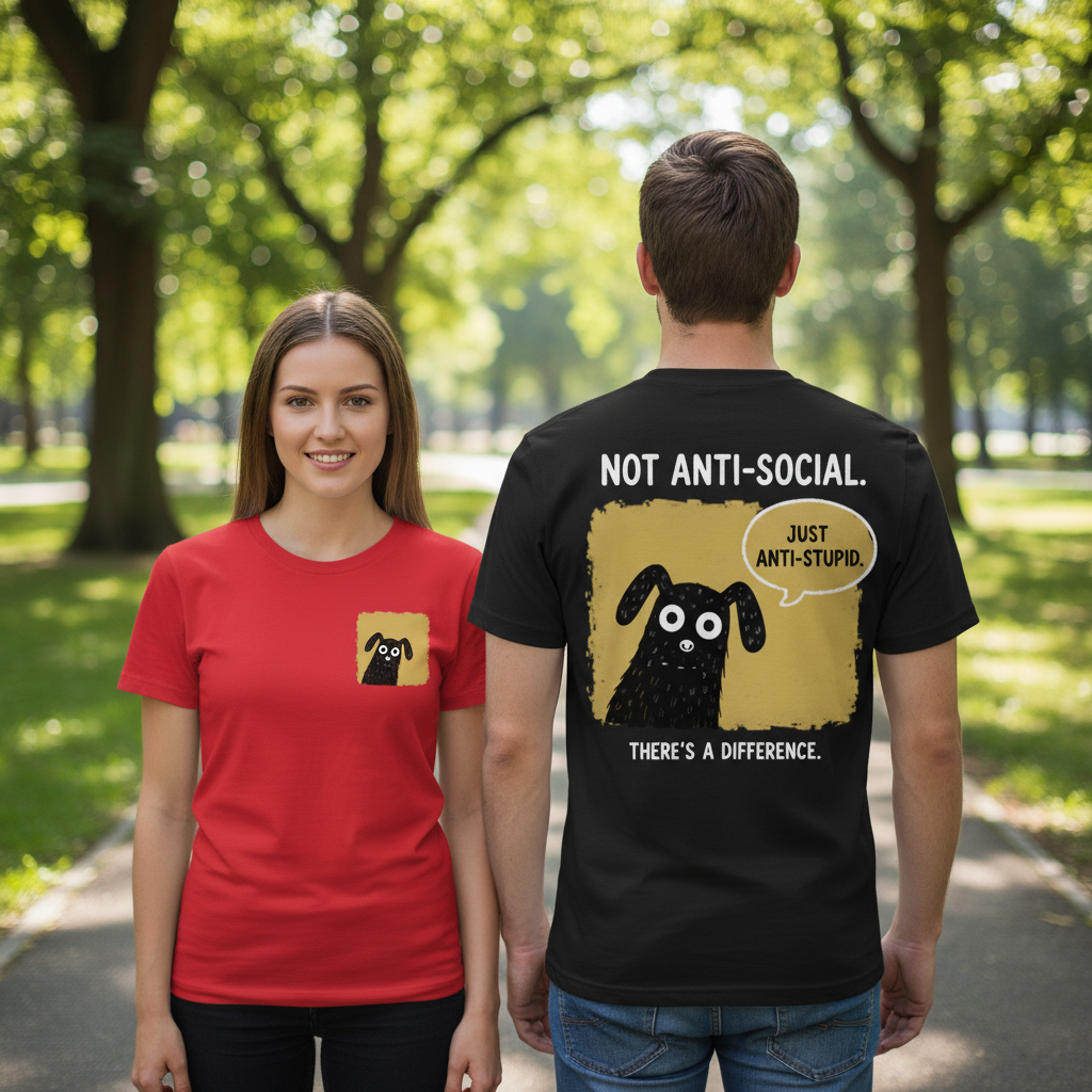 Just Anti-Stupid Graphic Tee