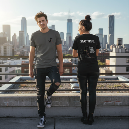 Stay True Dog Graphic Tee