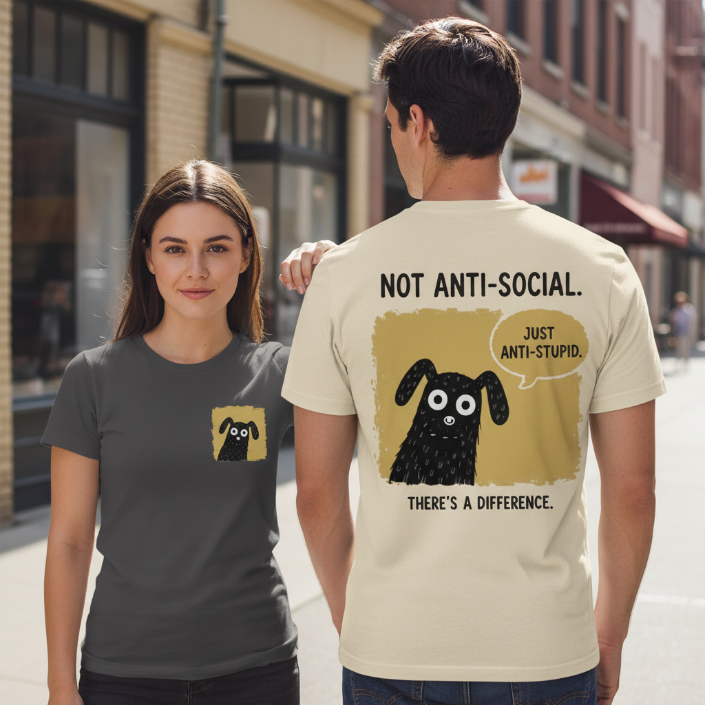 Just Anti-Stupid Graphic Tee