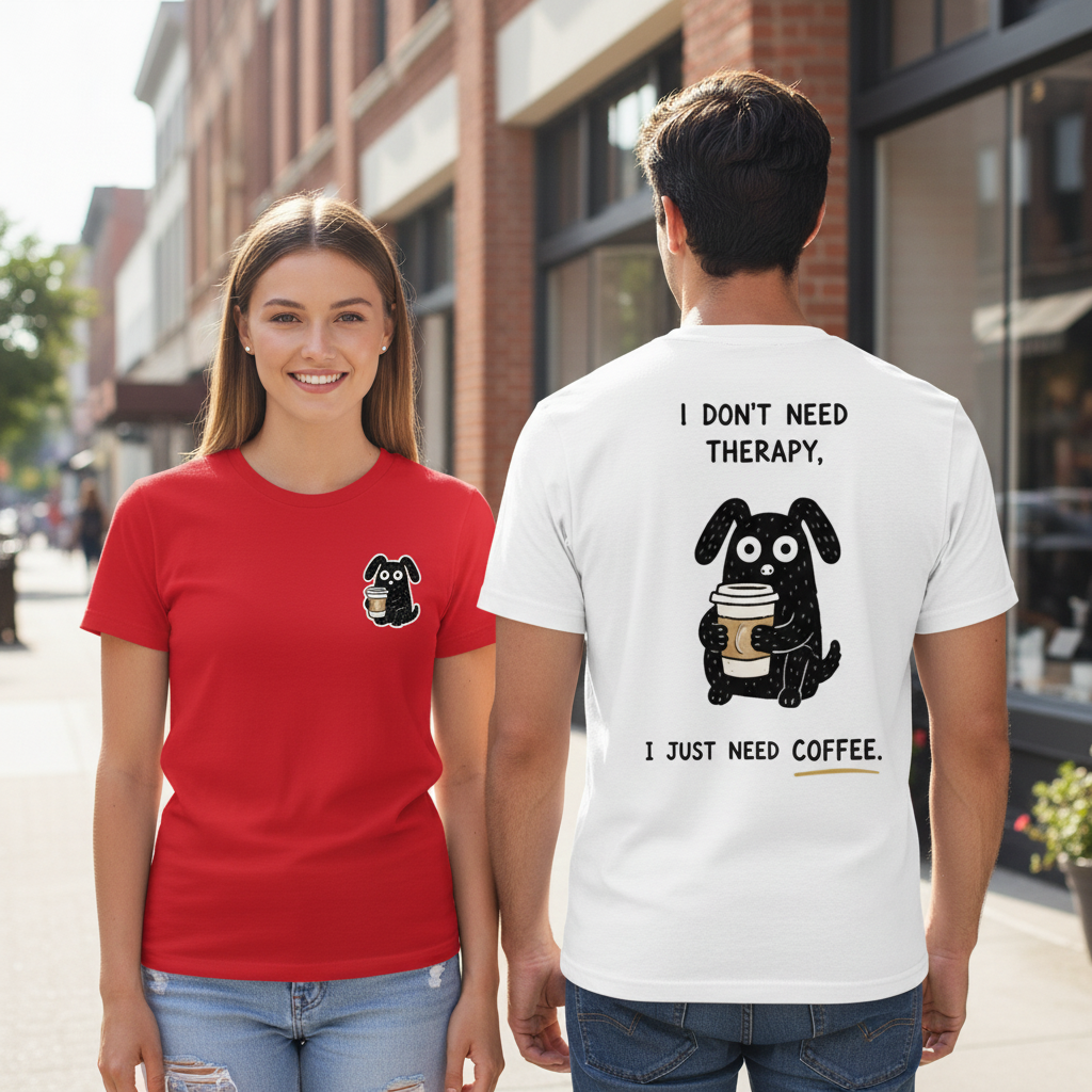 I Just Need Coffee Tee