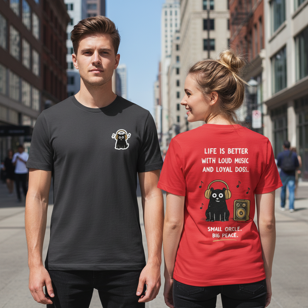 Loud Music Loyal Dogs Tee