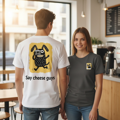 Say Cheese Guys Graphic Tee