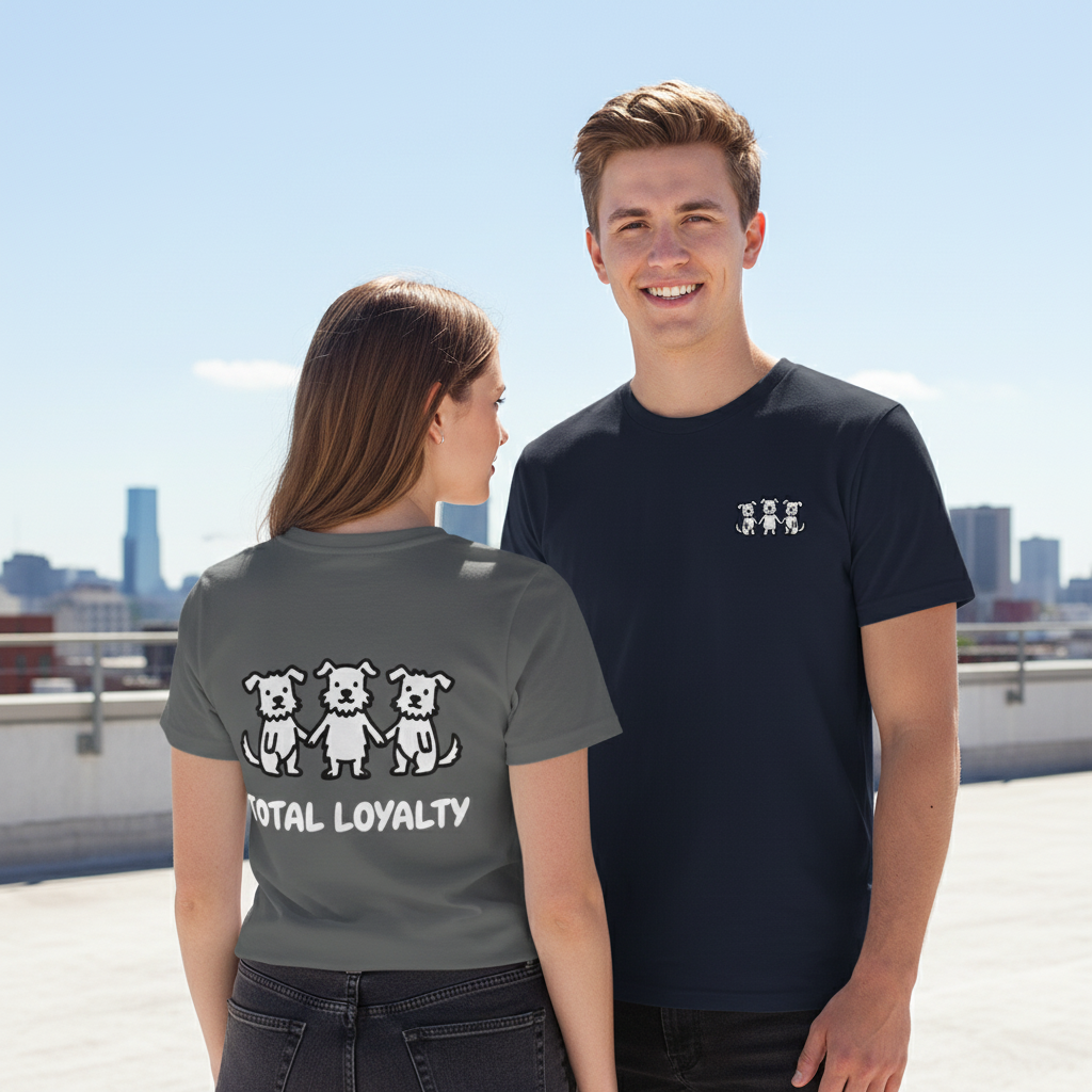 Total Loyalty Three Dogs Tee