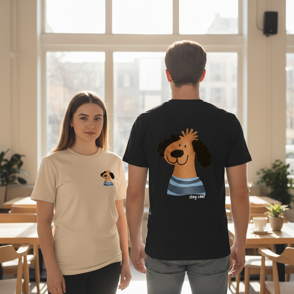 Stay Cool Dog Graphic Tee