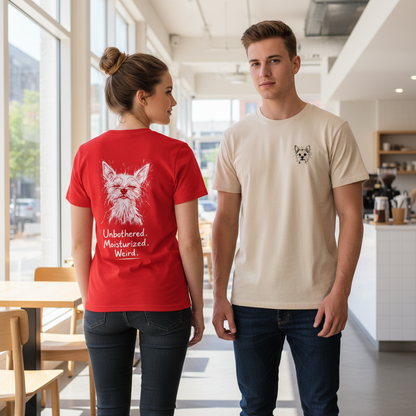 Unbothered Westie Dog Funny Tee