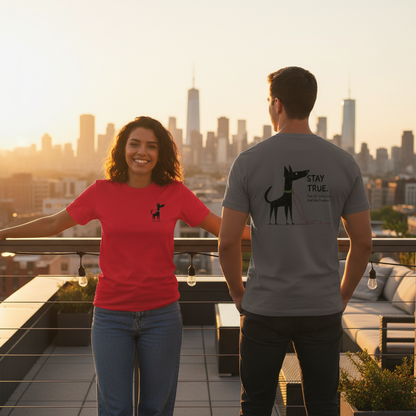 Stay True Dog Graphic Tee