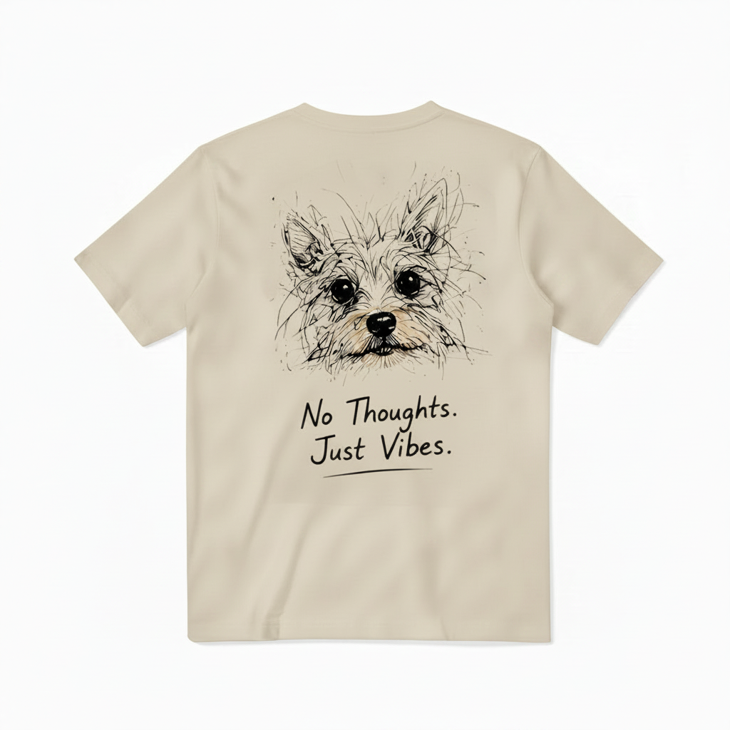 No Thoughts Just Vibes Tee