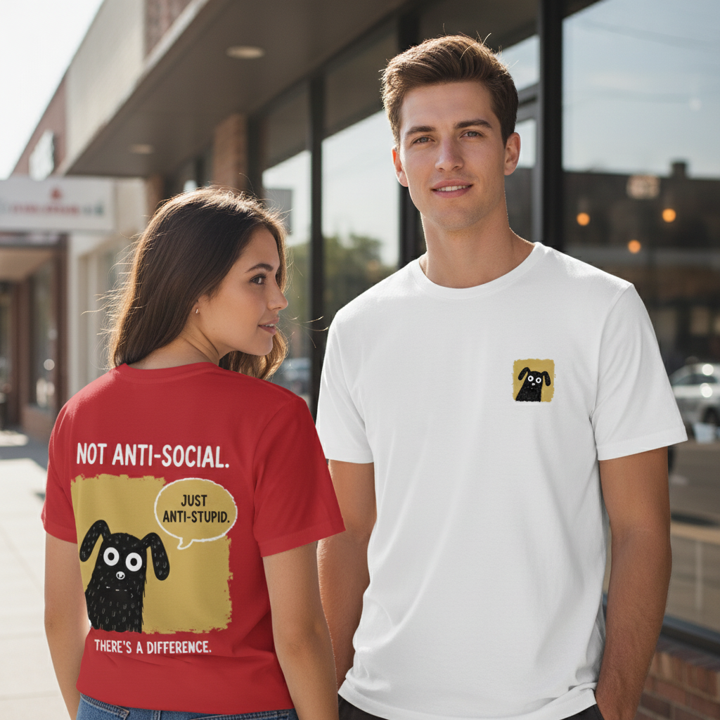 Just Anti-Stupid Graphic Tee