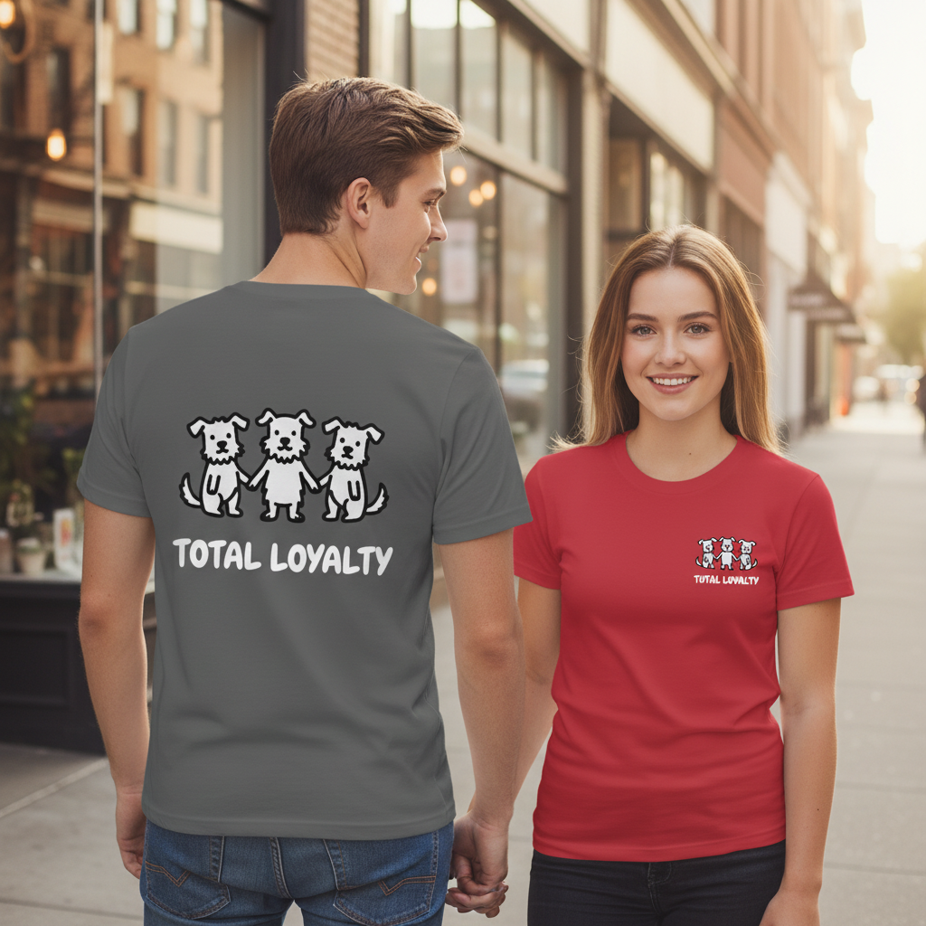 Total Loyalty Three Dogs Tee
