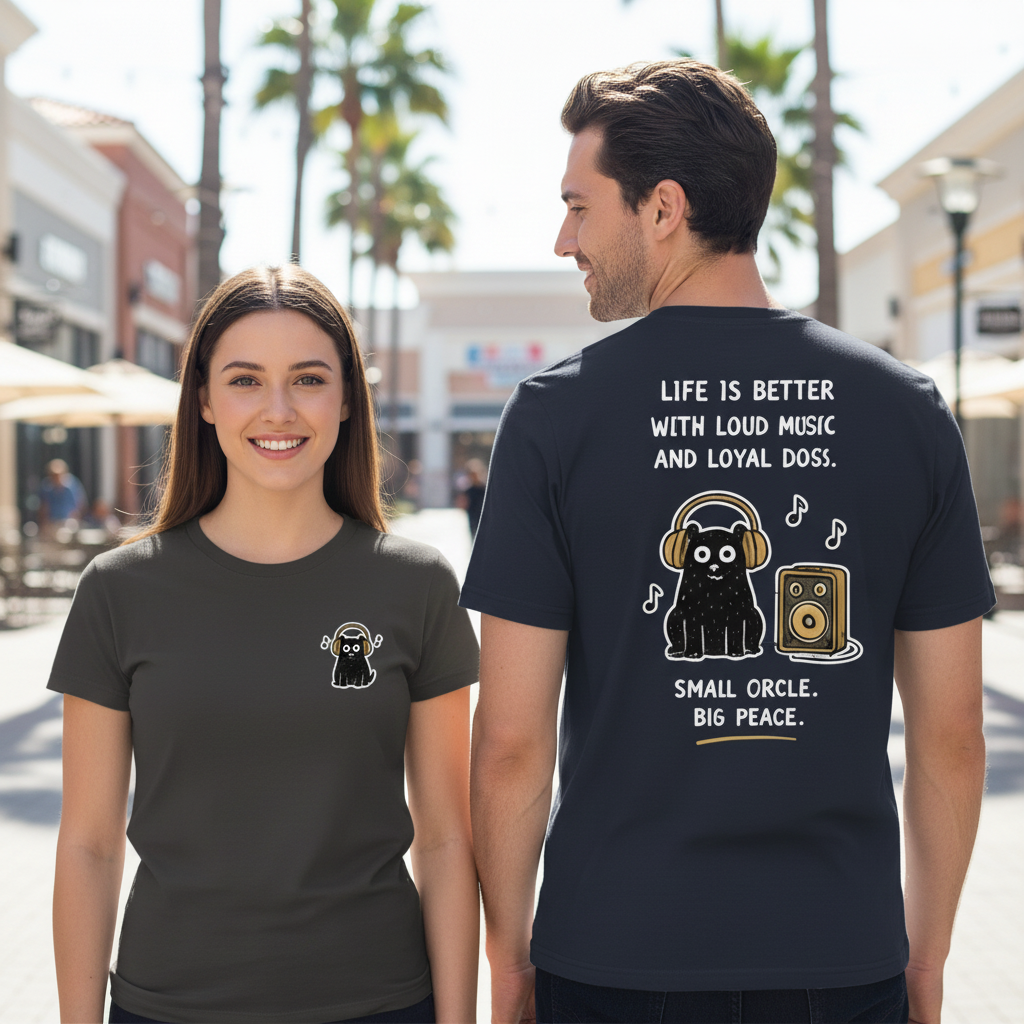 Loud Music Loyal Dogs Tee