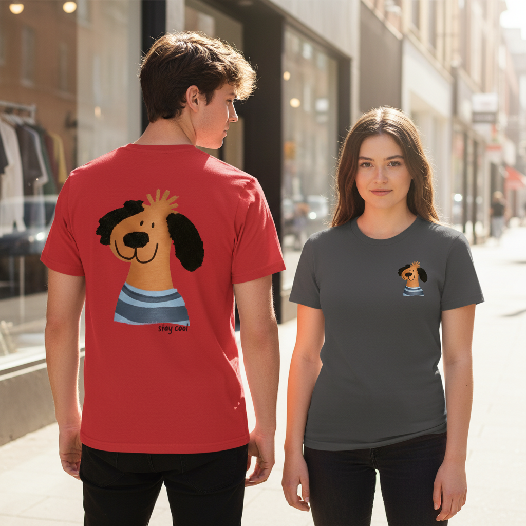 Stay Cool Dog Graphic Tee