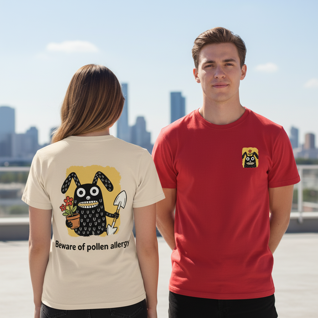 Beware of Pollen Allergy Tee