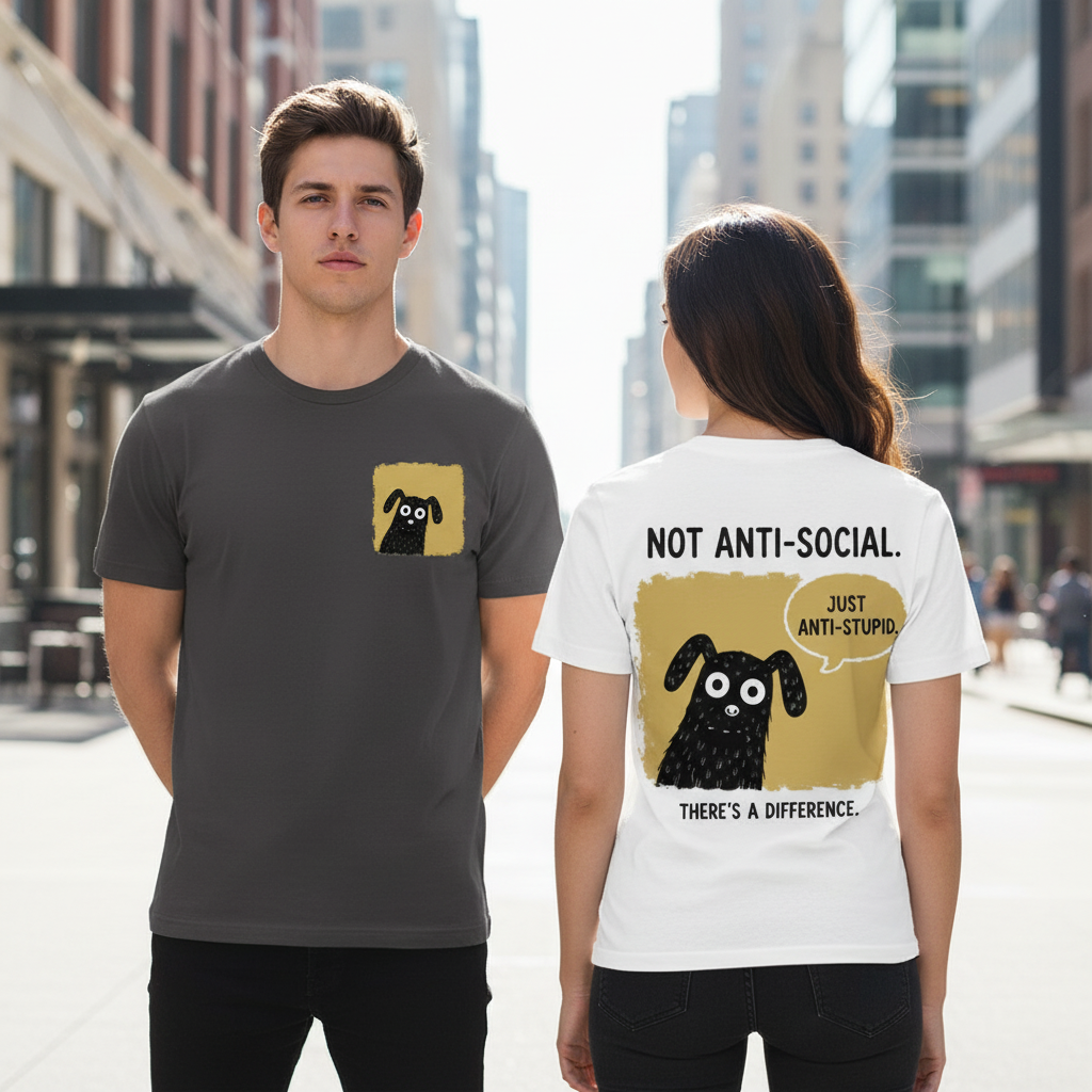 Just Anti-Stupid Graphic Tee