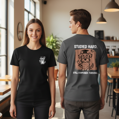 Studied Hard Still Confused Tee