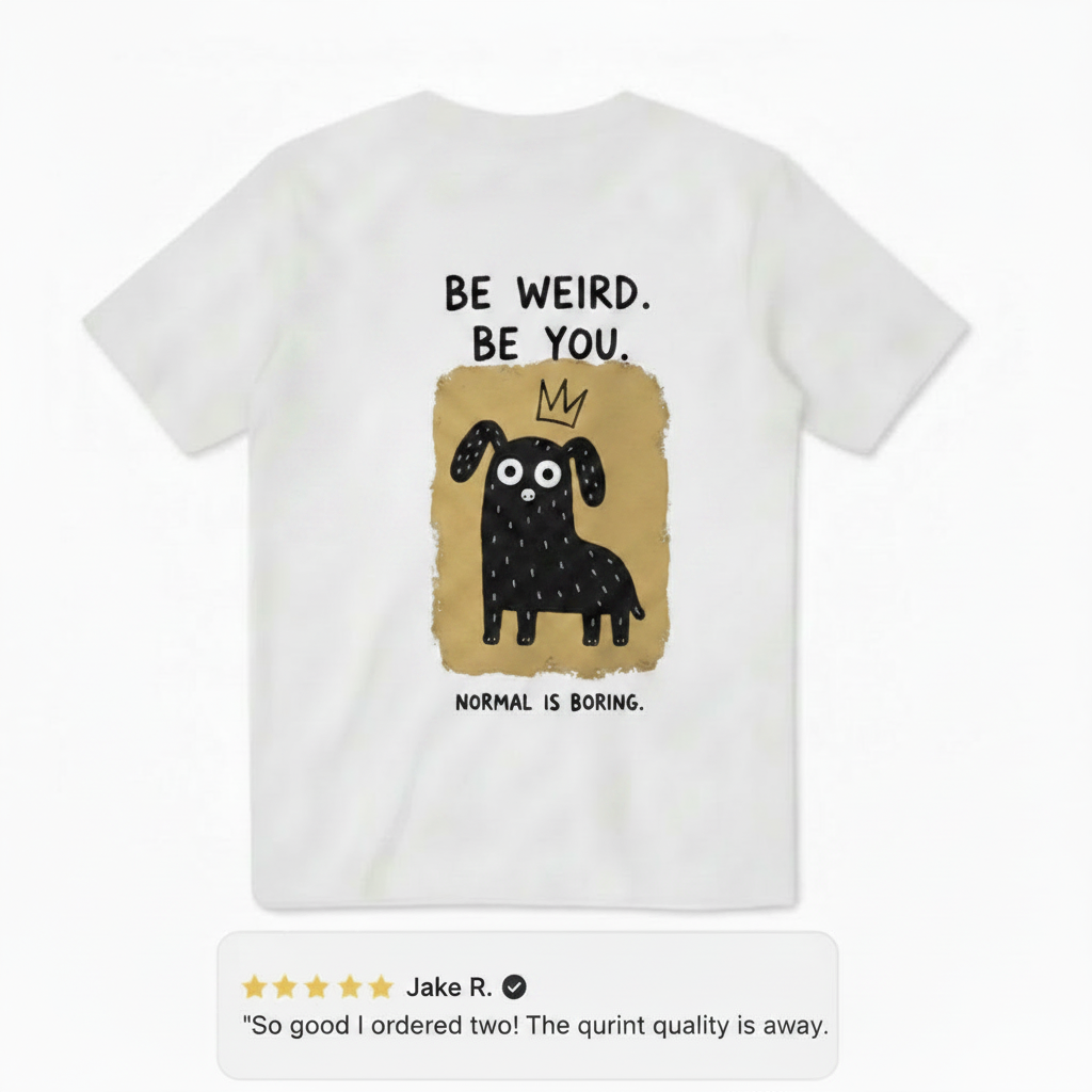 Be Weird Be You Tee