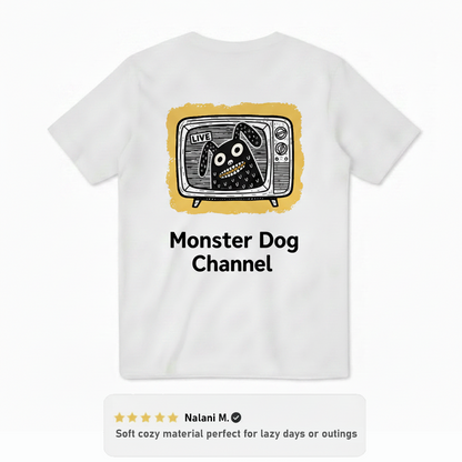 Monster Dog TV Channel Tee