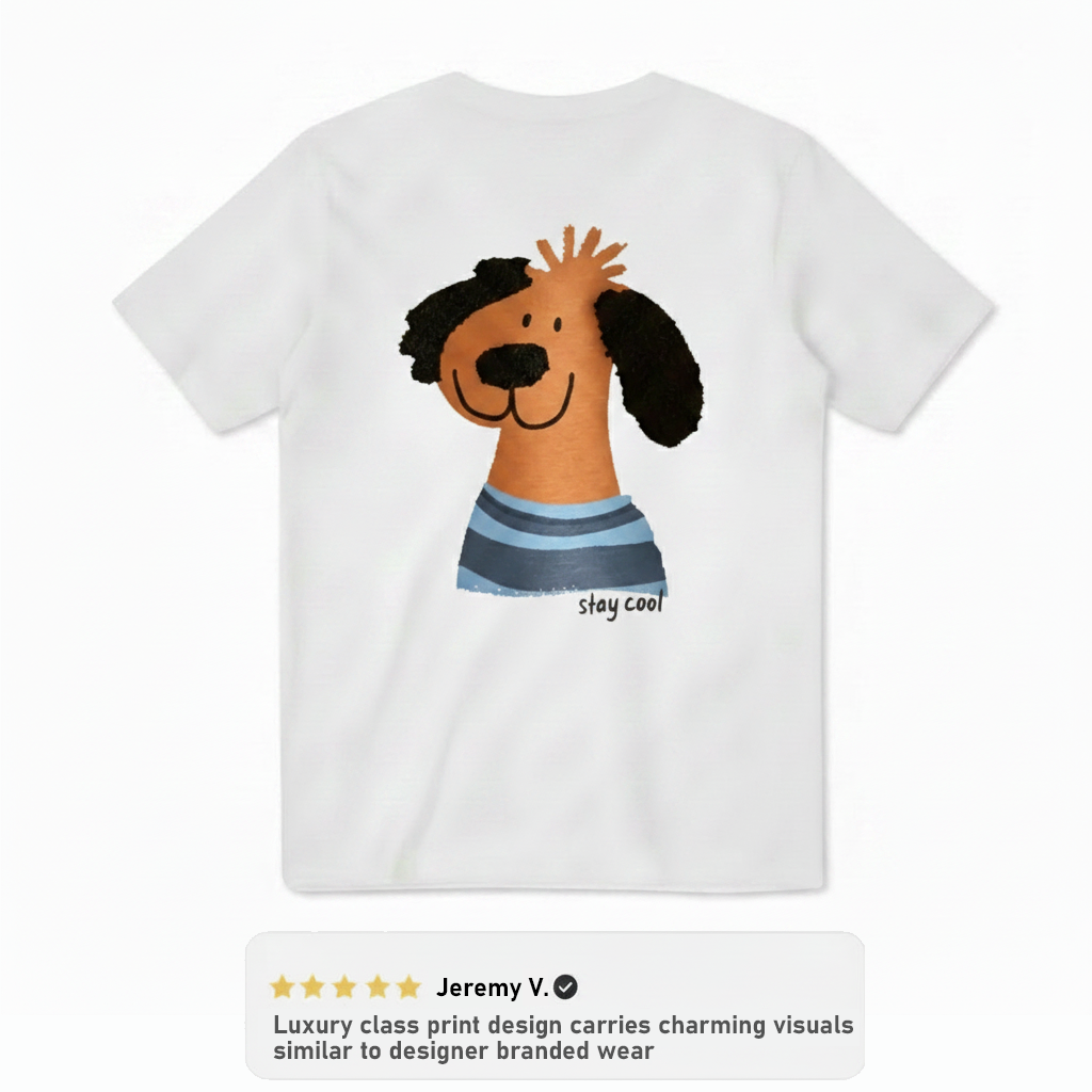 Stay Cool Dog Graphic Tee