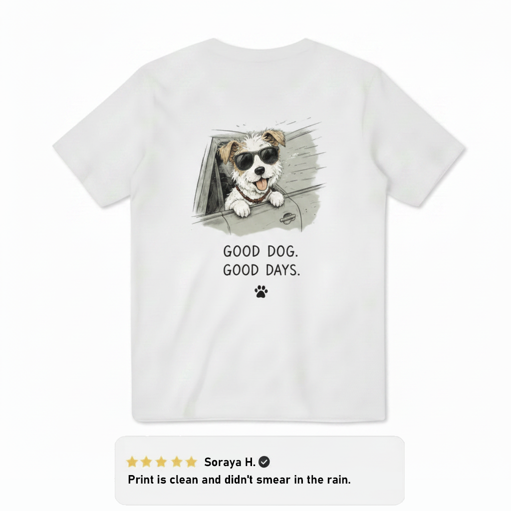 "Good Dog Good Days" Tee