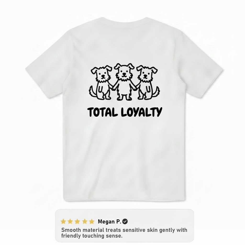 Total Loyalty Three Dogs Tee