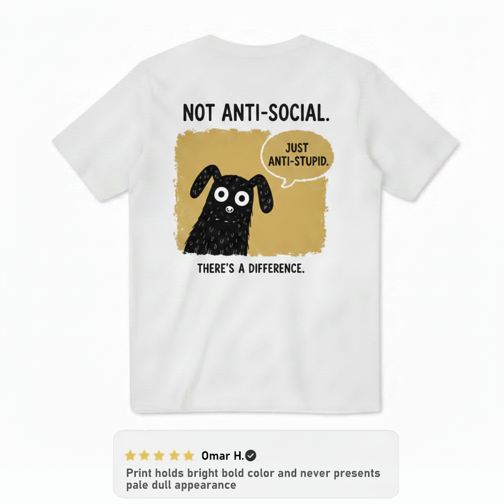 Just Anti-Stupid Graphic Tee