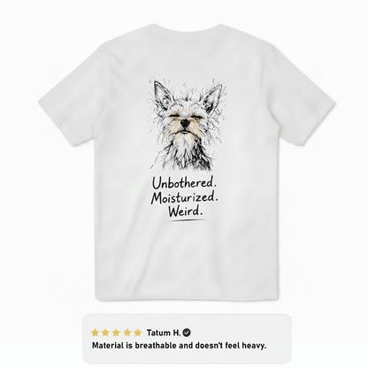 Unbothered Westie Dog Funny Tee