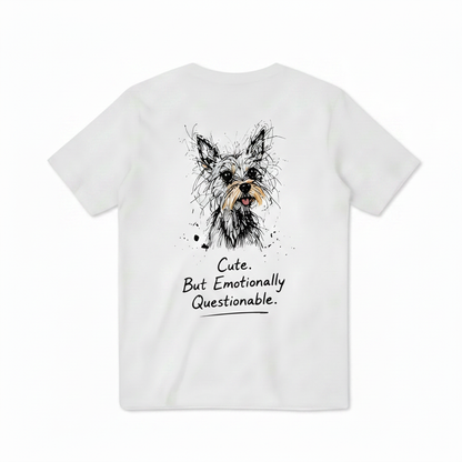 Cute But Emotionally Questionable Tee