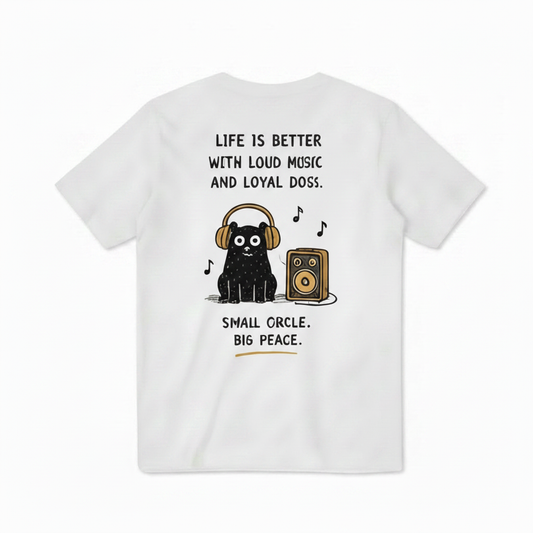 Loud Music Loyal Dogs Tee