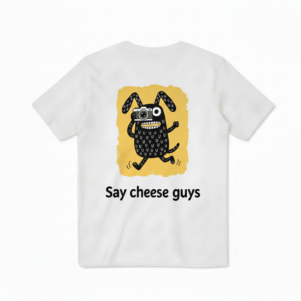 Say Cheese Guys Graphic Tee