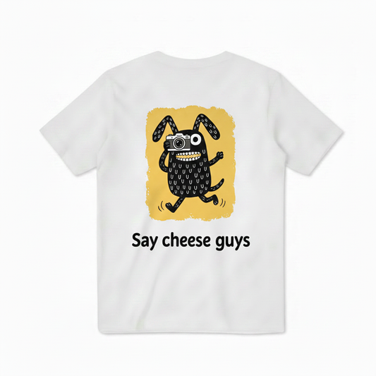 Say Cheese Guys Graphic Tee