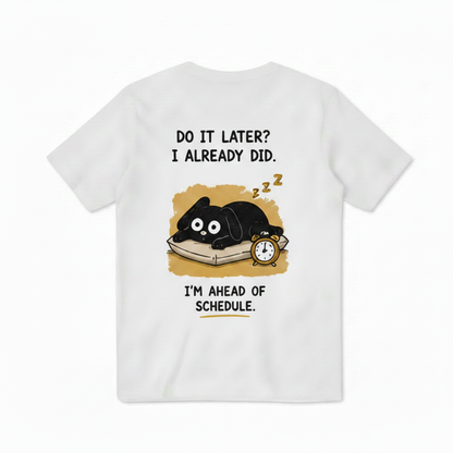 Lazy Dog Procrastinator Tee