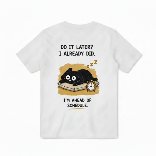 Lazy Dog Procrastinator Tee