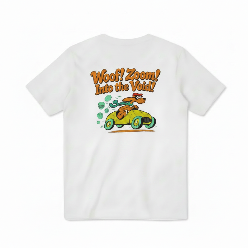 Woof Zoom Into the Void Tee